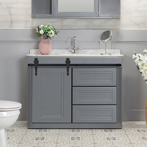 <strong>Mini</strong> Sliding Barn Door Hardware Kit For Double Opening Cabinet <strong>Tv</strong> <strong>Stand</strong> - Product Image 2