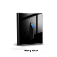 Summao prise d'interrupteur mural avec Led 16a 1/2/3/4 gangs 1 voie 2 voies interrupteurs muraux avec indicateur