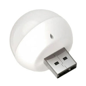 Portable USB <b>Plug</b> LED Night <b>Light</b> Kids Bedroom Smart Eye Care Bedside Lamp with Voice Control & 5V Input Voltage Music <b>Lights</b> - Product Image 4