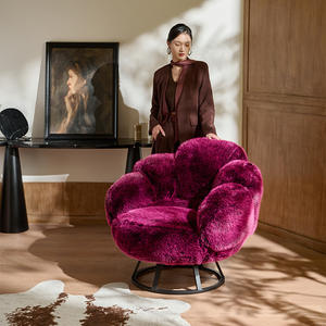 เก้าอี้พักผ่อนรูปทรงอุ้งเท้าหมีทันสมัย โซฟาเดี่ยวปรับเอนได้ สำหรับใช้ในบ้าน โรงแรม ห้องนั่งเล่น โครงสร้างแข็งแรง - Product Image 3