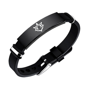 Bracelet en acier inoxydable Anime Genshin Impact Vision Dieu de l'œil Pyro Cryo Electro Anemo Geo Hydro Dendro pour femmes et hommes - Product Image 2