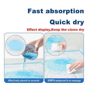 Alfombrilla de baño desechable para cachorros superabsorbente al por mayor, almohadillas higiénicas transpirables a prueba de fugas para dormir para mascotas, fabricadas en Material SAP - Product Image 3