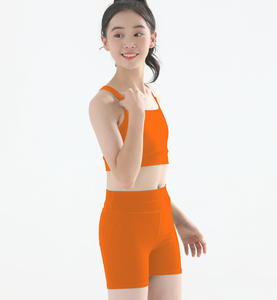 Conjuntos de fábrica 2025 para niños, venta al por mayor, sujetador para niñas, pantalones cortos, conjuntos de Fitness para Yoga, ropa activa, conjuntos de Yoga para niños - Product Image 1