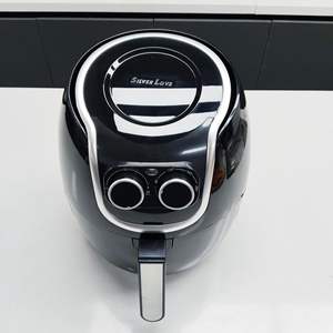 Friteuse à air manuelle efficace à cavité ronde, vente en gros, Afrique, 220v, 1500w, 8L, favorise la circulation de l'air - Product Image 5