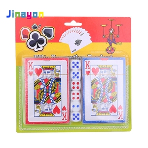 Jinayon de encargo al por mayor de entretenimiento <span class=keywords><strong>2</strong></span> cubiertas de <span class=keywords><strong>jugar</strong></span> cartas de Poker con envases de plástico - Product Image 5
