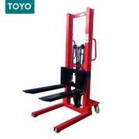 Chariot élévateur manuel Euro Crane de fabrication chinoise, 4 m, pour palettes en extérieur