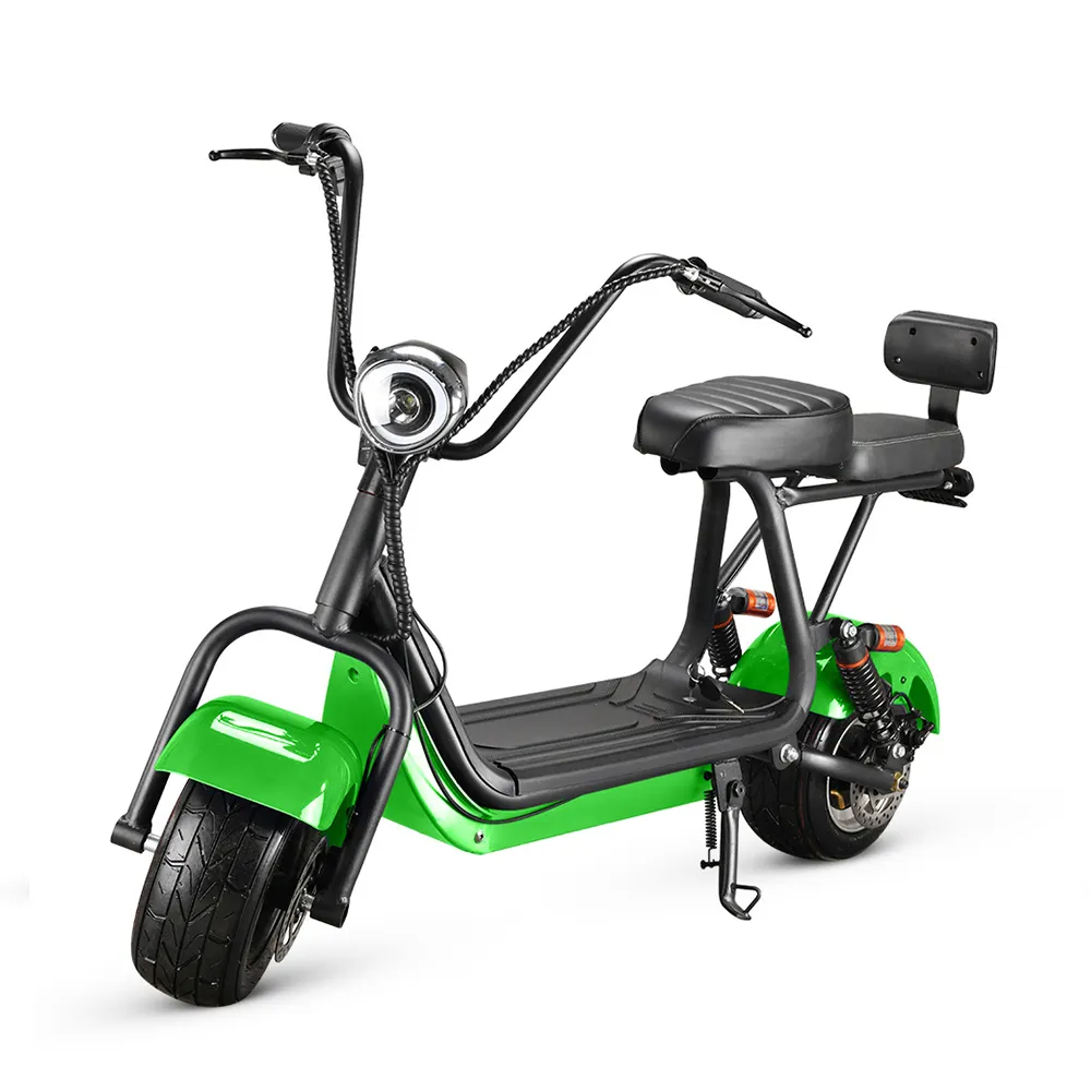 Scooter elétrico para adultos, para adultos, duas rodas, 500w, 60v, 12ah, mini, bonito, citycoco, scooter, motocicleta elétrica