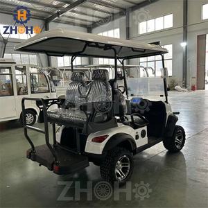 Navidad 2025 China personalizado 2 4 plazas calle Legal Golf vehículo eléctrico Club coche caza Coche - Product Image 6