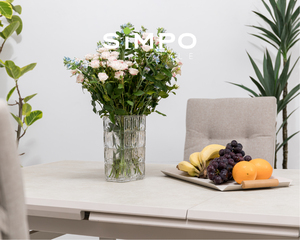Ensemble de meubles d'extérieur haut de gamme SIMPOLIFESTYLE, ensemble de salle à manger de luxe pour jardin, <span class=keywords><strong>table</strong></span> <span class=keywords><strong>rectangulaire</strong></span> extensible en aluminium pour <span class=keywords><strong>balcon</strong></span> - Product Image 6
