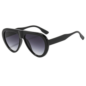 Gafas de sol tipo ojo de gato para mujer, lentes degradadas con montura completa, UV400, estilo informal a la moda - Product Image 5