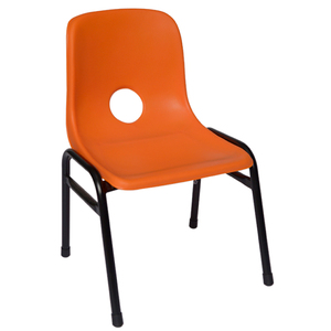 Chaise confortable à dossier haut moulée par injection, respirante, avec dossier perforé solide, Haosen HS-1614, pour <span class=keywords><strong>la</strong></span> maison, le bureau et les salles d'attente - Product Image 2