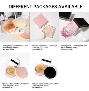 Polvo Fijador de Maquillaje Vegano, Mate, Compacto y Suelto, Control de Grasa, Translúcido, con Logotipo Privado OEM ODM - Product Image 6