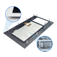Modul Layar Sentuh 10.1 Inci 1200 Nits Optical Bonding Dengan LCD LVDS Portrait USB untuk Integrasi Mesin Penjual Otomatis Luar Ruangan