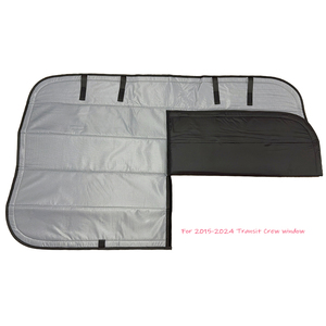 Cubierta de ventana de tripulación aislada para <span class=keywords><strong>Ford</strong></span> <span class=keywords><strong>Transit</strong></span> Van Threewen Cortinas de ventana de puerta corredera de ajuste personalizado - Product Image 2