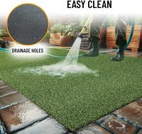 Meistverkaufter 7mm Dicker PP Kunstrasen-Rolle für Innen- und Außenbereich, Putting Green, Landschaftsgarten, Weicher Rasenteppich