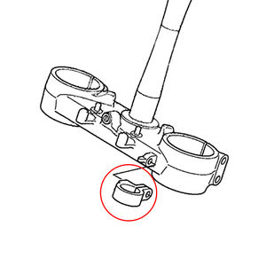 Clip de tuyau de conduite de frein avant NICECNC pour <span class=keywords><strong>Honda</strong></span> CRF250R CRF250RX <span class=keywords><strong>CRF450L</strong></span> CRF450R CRF450RWE CRF450RX CRF450RL - Product Image 6