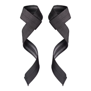 Tali Angkat Berat spandeks dengan bantalan Neoprene pembungkus pergelangan tangan angkat beban untuk angkat beban gym pria - Product Image 3