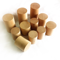 Matériel de construction manuelle pour enfants, bâton en bois de bambou rond bâton en bois mince bâton en bambou bricolage