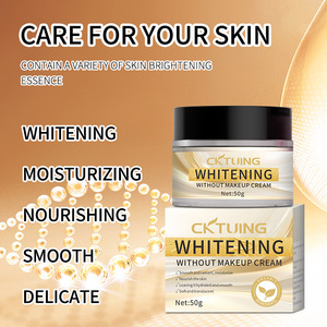 Crème éclaircissante Cktuing 50g sans maquillage, hydratante, nourrissante, lissante, soin de la peau délicate - Product Image 1