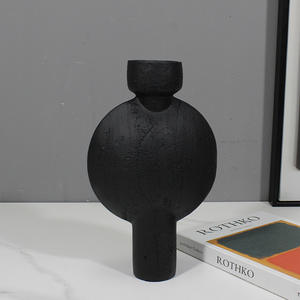 Novo Estilo Chinês Charmoso, Ornamentos de Resina Criativa em Geometria com Efeito de Rachadura, Simplicidade Moderna para Mesa de Jantar e Entrada - Product Image 5