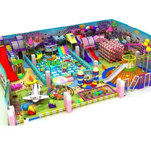 Professional Manufacturer Safety Children Indoor Playground Equipment Set Indoor Soft Play Toys Theme Park Playground for Kids