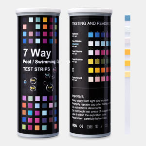 Tiras Reactivas para Piscinas 4/7 en 1, Fáciles y Precisas, para Cloro Libre, Nitrato, Dureza, Nitrito y pH - Product Image 4