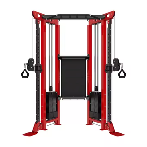 Machine de musculation à câbles en acier épais avec cadre en tube carré renforcé, forte capacité de charge, pour usage commercial en salle de sport - Product Image 1