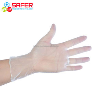 ถุงมือพีวีซีไวนิลแบบใช้แล้วทิ้งกันน้ำถุงมือยาวสำหรับใช้ในครัวเรือน - Product Image 5