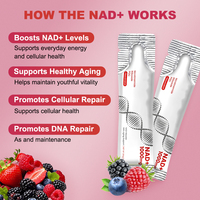 Complément alimentaire à base de plantes 1000mg OEM NAD+ Nicotinamide Riboside PQQ Resvératrol pour l'énergie, l'antioxydation et le soutien immunitaire