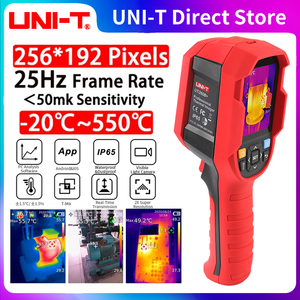 กล้องถ่ายภาพความร้อน UNI-T UTI260B/UTI260A ความละเอียด 256x192 พิกเซล ความไว 50mk ความถี่ 25Hz วงจรควบคุมความร้อนพื้น - Product Image 2