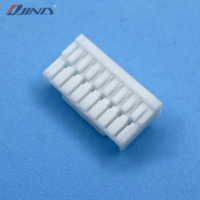 Connecteur SMT JINDA 1.25T-7-8Y 1.25mm 8 broches, boîtier de borne à sertir en nylon PA66 blanc, pour câble vers carte PCB LED, 50V