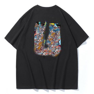 T-shirt personnalisé surdimensionné à épaules tombantes pour hommes de haute qualité Vente en gros - Product Image 1