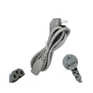 Cordon d'alimentation 1m, 3 prises, prise à trois trous pour cuisinière électrique, machine à lait de soja, ordinateur - Product Image 1