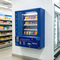 Distributeur automatique mural intelligent commercial semi-automatique, compatible ADA, avec reçus numériques et garantie d'un an