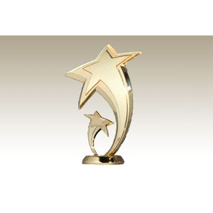 Figura sportiva stella 16,5 cm (oro) - Product Image 1