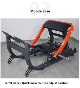 Machine d'entraînement de haute qualité pour les hanches, équipement de musculation, <span class=keywords><strong>pont</strong></span> <span class=keywords><strong>fessier</strong></span>, plaque de poids - Product Image 2