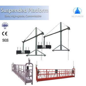 Plateforme suspendue ZLP630 pour la construction de bâtiments de grande hauteur et la manutention de matériaux - Product Image 1