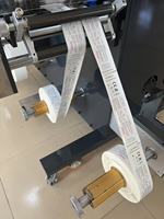 Machine d'impression numérique à jet d'encre industrielle haute vitesse avec séchage UV et découpe pour étiquettes de marque professionnelles