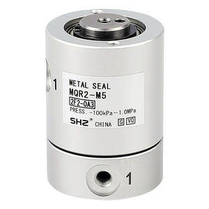 ข้อต่อรีเลย์ลมแบบหมุนหลายทาง SMC ความเร็วสูง 360 องศา รุ่น MQR2/4/8/12/16-5-10 ทาง - Product Image 4