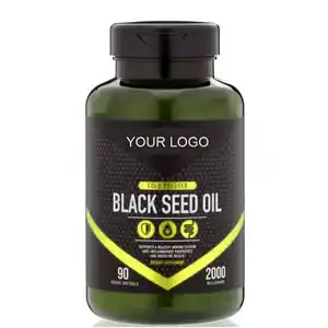 Omega Black Seed Oil Gummies Bären verdauung Verbessern Sie die männliche Fruchtbarkeit Schützen Sie die Leber mit Handelsmarken