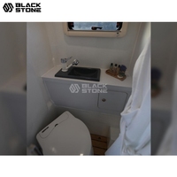 Camper 4x4 à glissière pour pick-up avec toit pliable, remorque légère tout-terrain, tente de toit avec auvent pour le camping et les voyages en plein air