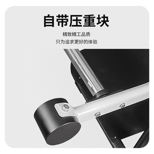 เครื่องบริหารหลังแบบกรรไกร รุ่น Dual Track Cross Back สำหรับฟิตเนสและกระชับสัดส่วน ใช้ได้ทั้งชายและหญิง ผลิตจากเหล็ก รุ่น EM1086 - Product Image 4