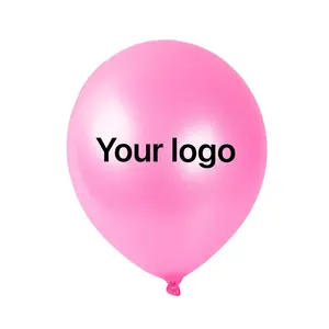 Balões de gás hélio personalizados personalizados, balões impressos personalizados do nome do logotipo