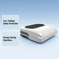 Climatiseur 24V pour Camion, Camping-car, Caravane, Van, et Système de Refroidissement de Stationnement Automatique 12V/24V