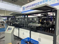 Machine de soufflage par extrusion automatique pour bouteilles d'eau en plastique PET/PC, machine de soufflage par étirage de haute qualité, moteur PLC, roulement
