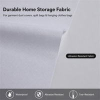 Tissu Oxford 100% polyester enduit de PU résistant et imperméable 1680D pour bacs de rangement, paniers à linge et sacs de rangement pour vêtements