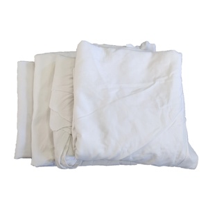 Blanco hotel limpiando 100% sábanas de algodón blanco limpieza industrial limpieza Trapos usados - Product Image 4