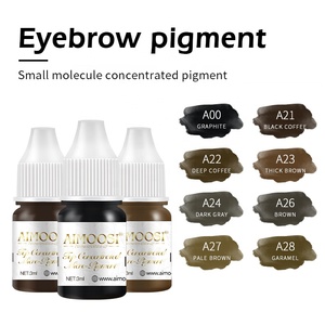 Pigment de tatouage pour les lèvres aux tons de baies et de mauve, couleurs riches pour un rouge à lèvres profond et spectaculaire, 3 ml - Product Image 3