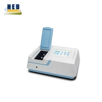 SP-UV3101 UV-Visible Spectrophotometer 10.1-Inch Touchscreen LCD 190-1100nm Real Double Beam Photometer 1.0nm Spectral Bandwidth