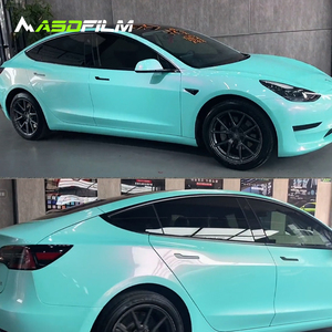 TPU tiffini quyến rũ màu hồng Nhà máy-bán buôn TPU thay đổi màu sắc phim xe cơ thể bọc vinyl tự dính Glossy loạt màu ppf phim - Product Image 5